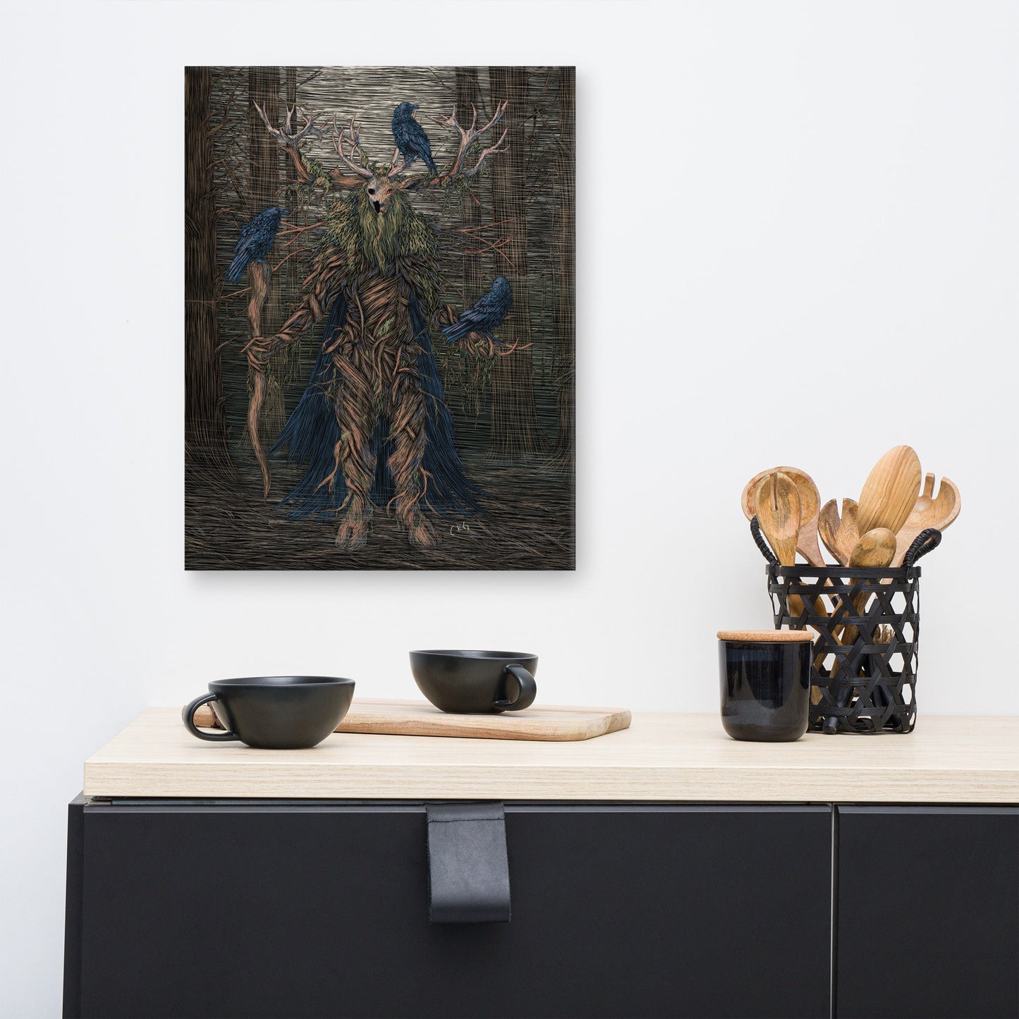 Leshy Canvas Art Print