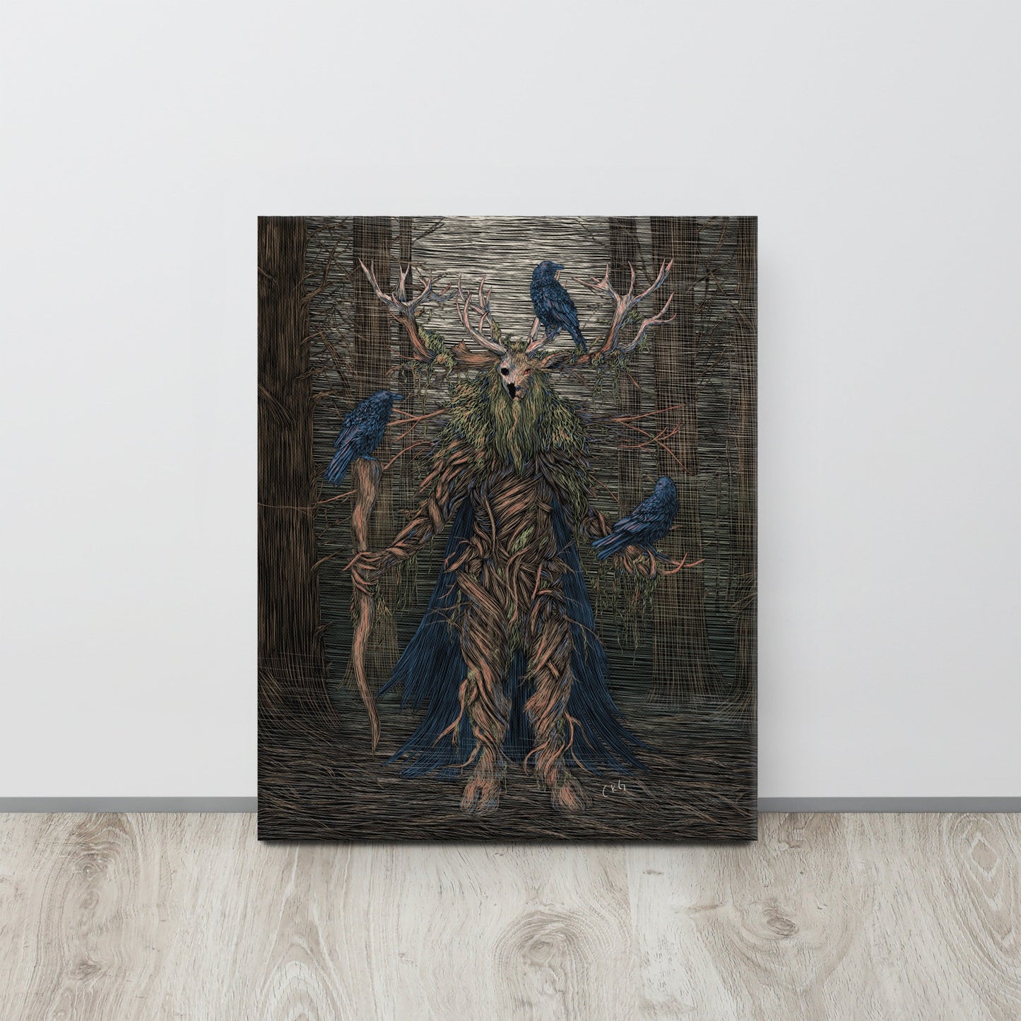 Leshy Canvas Art Print