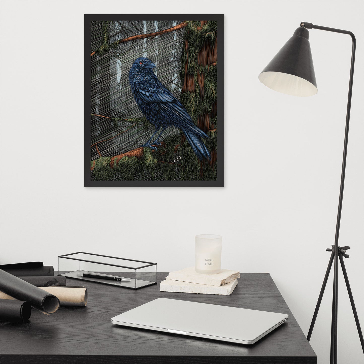 Raven Digital Download Art Print