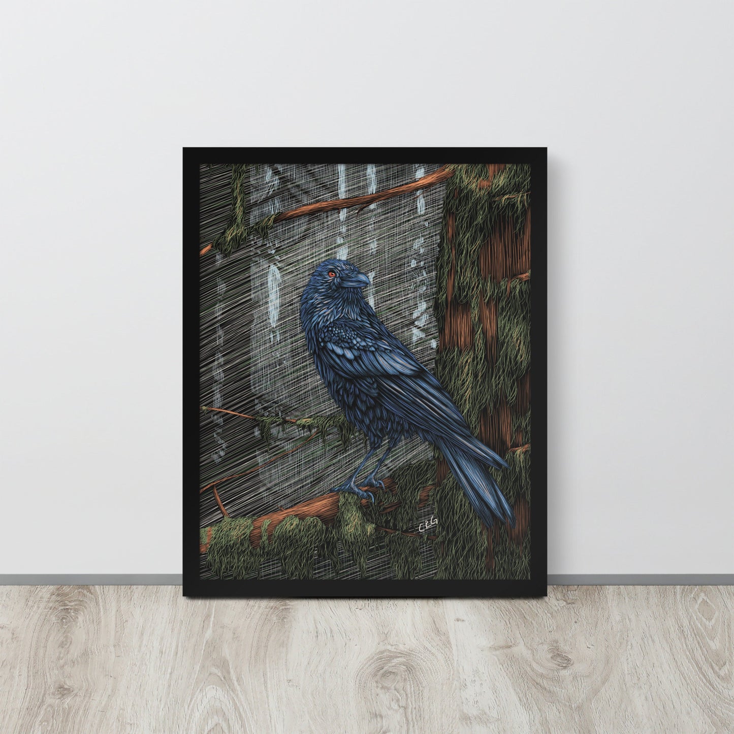 Raven Digital Download Art Print