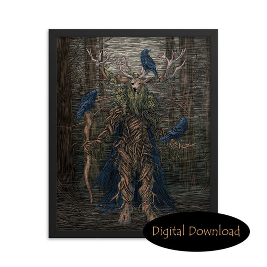 Leshy Digital Download Art Print